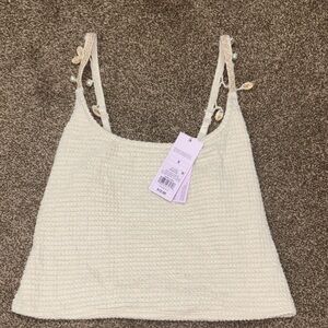 Elegant White Women's Top